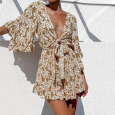 Boho Jumpsuit, Boho Romper, Playsuit, Alicia in Flower