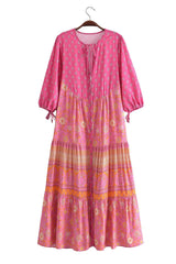 Gown Dress, Boho Maxi Dress, Loose Dress, Alyssa kamal