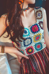 Boho Tops for Women, Boho Tops for Women, Boho Blouse, Strappy Crop Top, Camis White Gypsy