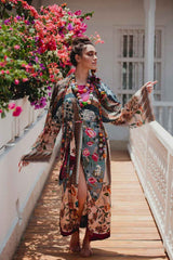 Boho Robe, Beach Cover up, Beach Robe, Maisie Flower