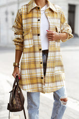 Can You Imagine Oversized Plaid Shacket