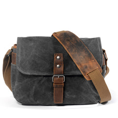 Outdoor Digital Professional Waterproof Wax Canvas Shoulder Shoulder Bags