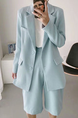 Vintage 2 Pieces Set, Matching Blazer and Shor