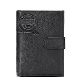Leather Man Layer Cowhide Business Leisure Large Jacket Purse