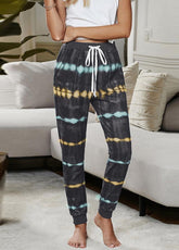 Gradient Printed Casual Long Pant