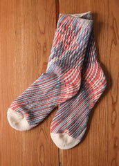 Doodle Striped Women's Socks