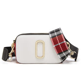 Cross Women Wide Shoulder Strap Fashion Small Square Shoulder Bags