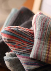 Doodle Striped Women's Socks