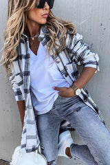 Everyday Contentment Plaid Shacket