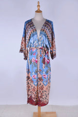 Boho Robe, Beach Cover up, Beach Robe, Maisie Flower
