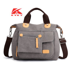Retro Fashion Canvas Casual Women's Shoulder Bags