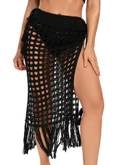 Hollow Out Tassels Cover Up
