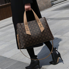 Women's Printed Vintage Temperament Commute Shoulder Bags