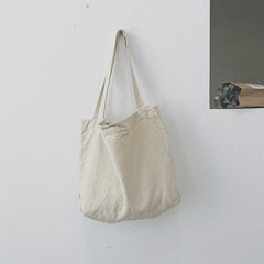 Women's Casual Shoulder Canvas Artistic Handmade Large Shoulder Bags