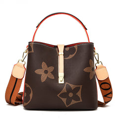 Printed Women's Simple Portable Large Spring Fashion Shoulder Shoulder Bags