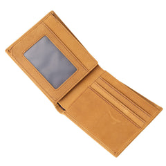 Retro Horse Leather Men's Laser Purse