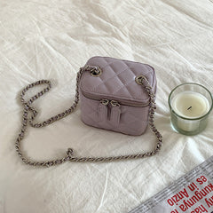 Women's Summer Fashion Shoulder Rhombus Chain Cross Crossbody Bags
