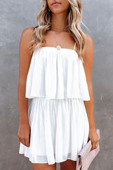 Redcrest Pleated Romper
