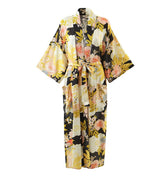 Boho Robe, Kimono Robe, Beach Cover up, Black-Eyed Susan