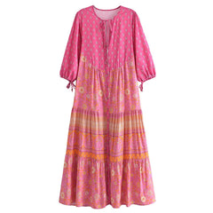 Gown Dress, Boho Maxi Dress, Loose Dress, Alyssa kamal