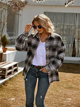 Wool Blends Vintage Loose Long-sleeved Coat