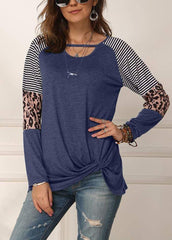 Cut Out Side Knot T-shirt