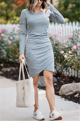 Casual Slim Fit Opened Dress