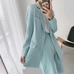 Vintage 2 Pieces Set, Matching Blazer and Shor
