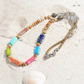 Boho Necklace, Labradorite Chokers Chakra
