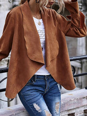 Solid Color Casual Cozy Coat