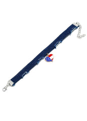 Flag Day Theme Love Shape Bracelet
