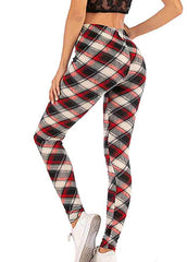 Casual Plaid Pants
