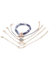 Five-Piece Diamond Bracelet