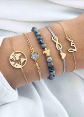 Five-Piece Diamond Bracelet