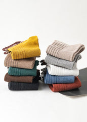 Cotton Striped Women's Boat Socks 5 Pack