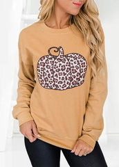 Long Sleeve Casual Round Neck Top