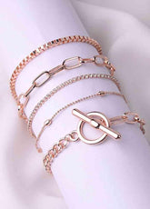 Creative Diamond Round Bead Bracelet