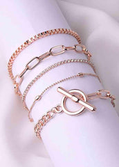 Creative Diamond Round Bead Bracelet