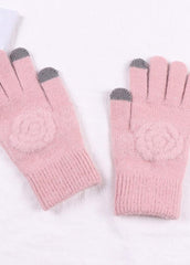 Flower Pattern Gloves