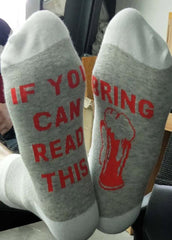 Letter Printed Socks