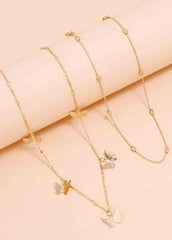 Butterfly Double Necklace