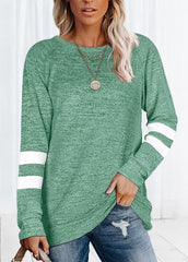Long Sleeve Round Neck T-shirt