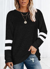 Long Sleeve Round Neck T-shirt
