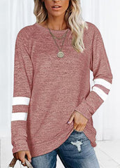 Long Sleeve Round Neck T-shirt