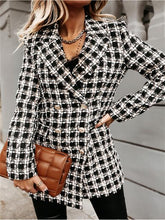 Long Sleeve Slim Fits Lapel Mid-Length Coat
