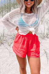 Solid Pockets Shorts