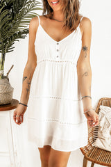 Crochet Spaghetti Straps Dress