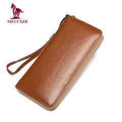 Elegant Long Women's Fashion Leather Holder Purse