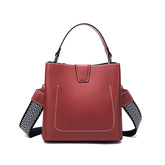 Cowhide Women's High-end Fashion Retro One-shoulder Leather Shoulder Bags