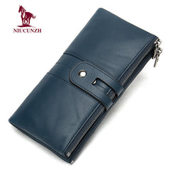 Long Leather Women's Large Holder Purse